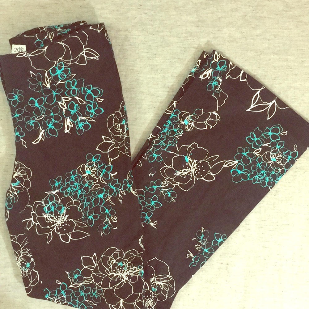 Cachè Black Bead Embellished Pants